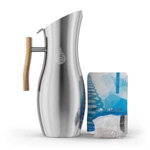 Stainless Steel Ionized Filtered Water Purifier
