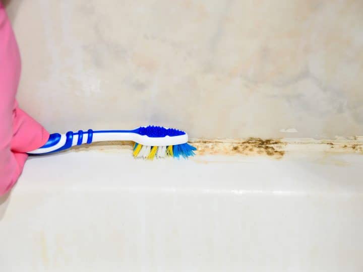 Black Mold In The Shower Here S How To, Removing Moldy Bathtub Caulk