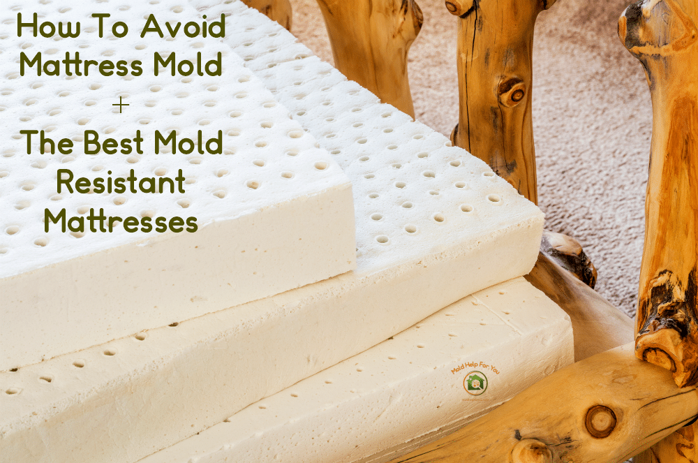A stack of three mold resistant mattresses
