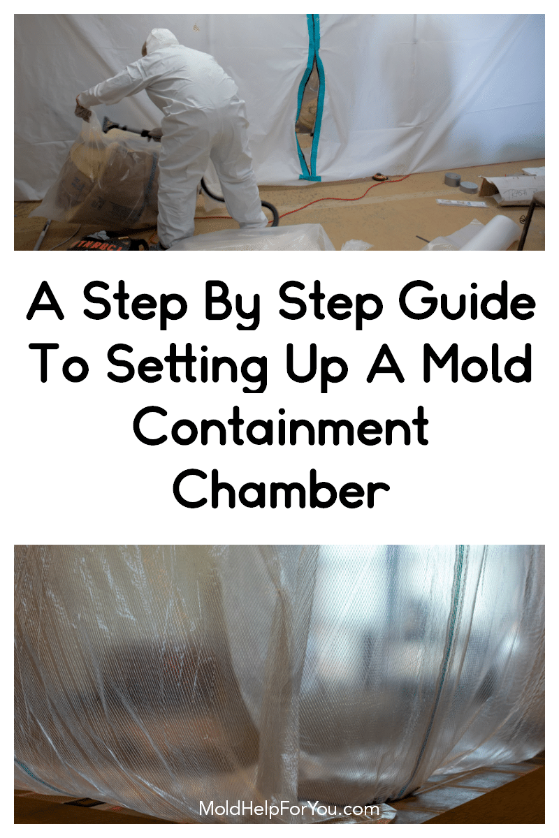 A mold containment chamber