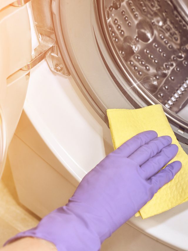 THE BEST WAY TO CLEAN MOLD IN A WASHING MACHINE