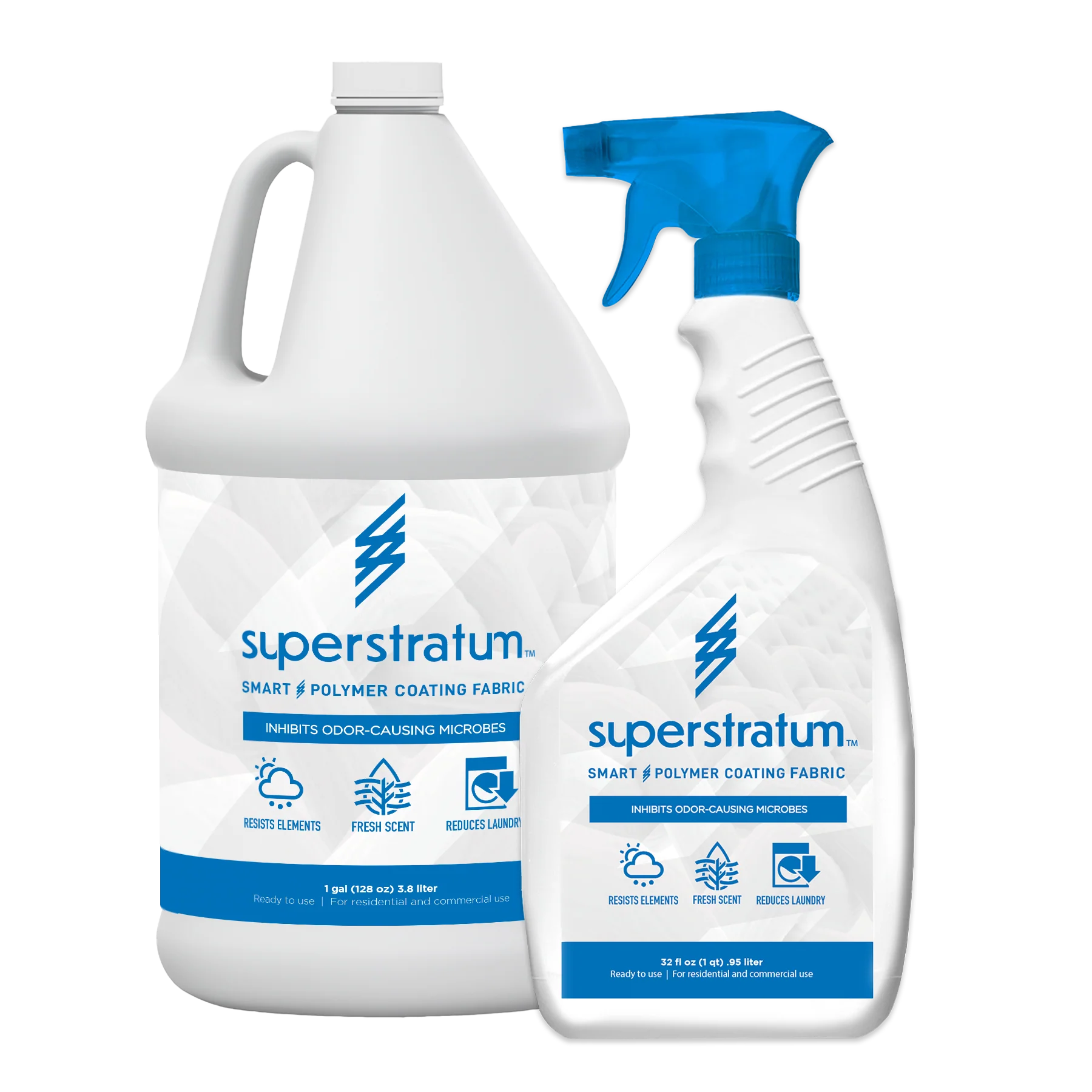 Superstratum Smart Polymer Coating for Fabric