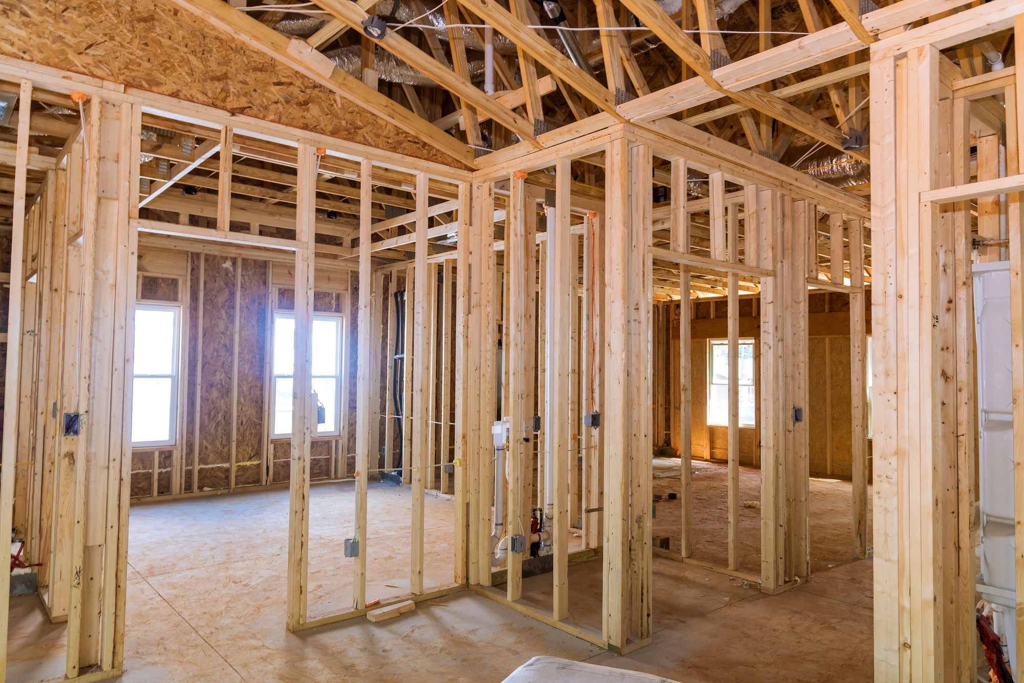 New construction of a home